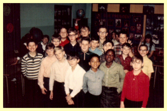 Mr. Bell's Class - Cerveny Elementary School - 1968