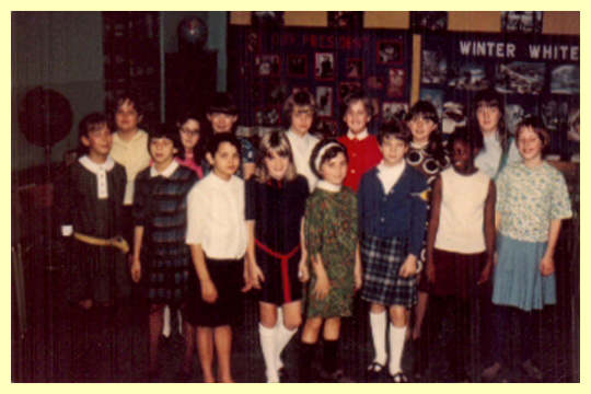 Mr. Bell's Class - Cerveny Elementary School - 1968